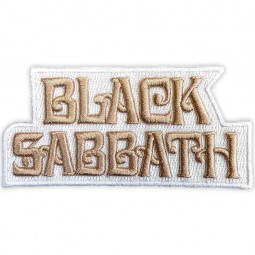 BLACK SABBATH - TEXT LOGO (STANDARD) - NÁŠIVKA