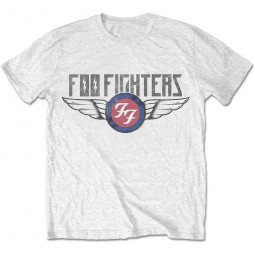 FOO FIGHTERS - FLASH WINGS (WHITE) - TRIKO