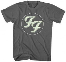 FOO FIGHTERS - FOO FIGHTERS GOLD LOGO (GREY) - TRIKO