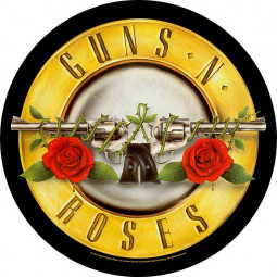 GUNS N' ROSES - BULLET LOGO (BACK) - NÁŠIVKA