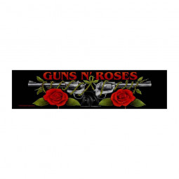 GUNS N' ROSES - LOGO/ROSES (RETAIL PACK) - NÁŠIVKA