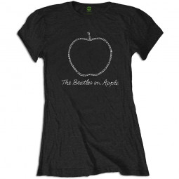 BEATLES - ON APPLE (CRYSTALS) (EMBELLISHED) (GIRLIE) - TRIKO