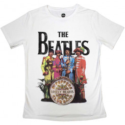 BEATLES - SGT PEPPER (WHITE) (GIRLIE) - TRIKO