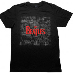 BEATLES - DROP T LOGO & APPLE (HI-BUILD) - TRIKO