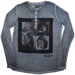 BEATLES - ABBEY ROAD (WASH) (SILVER GREY) (LS) - TRIKO