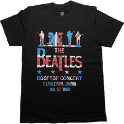 BEATLES - DROP T LOGO (ROOFTOP FLAG) - TRIKO