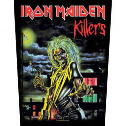 IRON MAIDEN - KILLERS (BACK) - NÁŠIVKA