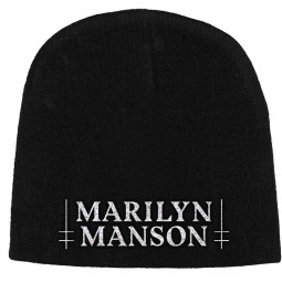 MARILYN MANSON - LOGO (BEANIE) - ČEPICE