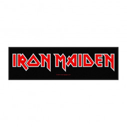 IRON MAIDEN - LOGO (SUPER STRIP) - NÁŠIVKA