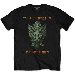 TYPE O NEGATIVE - GREEN MEN (BACK PRINT) - TRIKO