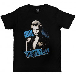 BILLY IDOL - REBEL YELL (BLUE) - TRIKO