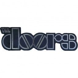 THE DOORS - CHROME LOGO - NÁŠIVKA