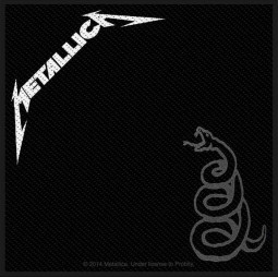 METALLICA - BLACK ALBUM - NÁŠIVKA