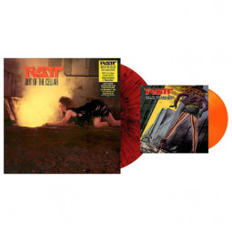 RATT - OUT OF CELLAR (RED/BLACK SPLATTER) - 2LP