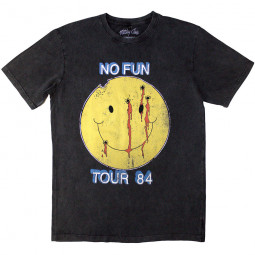 MOTLEY CRUE - NO FUN TOUR '84 (STONE WASH) (BACK PRINT) - TRIKO