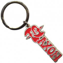 SAXON - RED LOGO - PŘÍVĚSEK