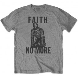 FAITH NO MORE - CLASSIC LOGO (WHITE) - TRIKO