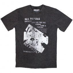 SEX PISTOLS - MANCHESTER FLYER (STONE WASH) - TRIKO