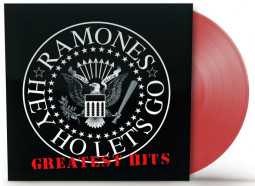 RAMONES - HEY ! HO ! LET'S GO (GREATEST HITS) (RED VINYL) - LP