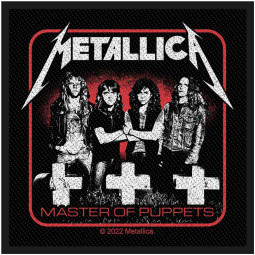 METALLICA - MASTER OF PUPPETS (BAND) - NÁŠIVKA