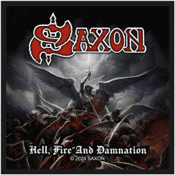 SAXON - HELL, FIRE & DAMNATION - NÁŠIVKA