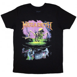 MEGADETH - CONTAMINATED (BACK PRINT) - TRIKO