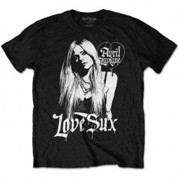 AVRIL LAVIGNE - LOVE SUX (BACK PRINT) - TRIKO