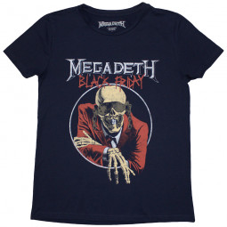 MEGADETH - BLACK FRIDAY (STONE WASH) (BACK PRINT) - TRIKO