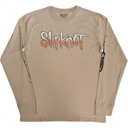 SLIPKNOT - THE END SO FAR LOGO BARCODE (BACK PRINT) (LS) - TRIKO