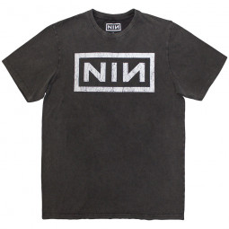 NINE INCH NAILS - CLASSIC LOGO (STONE WASH) - TRIKO