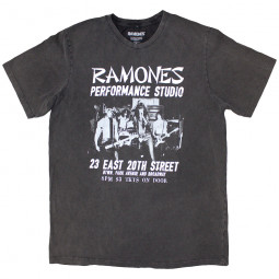 RAMONES - EAST VILLAGE (STONE WASH) - TRIKO