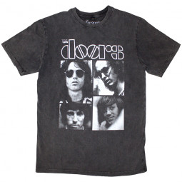 THE DOORS - SQUARES (STONE WASH) - TRIKO