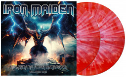 IRON MAIDEN - NIGHTMARE OVER NIJMEGEN VOL.1 (RED/WHITE SPLATTER) - 2LP