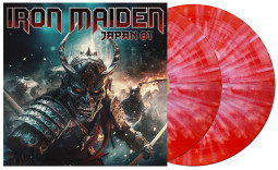 IRON MAIDEN - JAPAN 81 (RED/BLACK SPLATTER VINYL) - 2LP