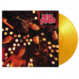 METAL CHURCH - HUMAN FACTOR (FLAME COLOURED VINYL) - LP