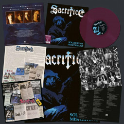 SACRIFICE - SOLDIERS OF MISFORTUNE (PURPLE VINYL) - LP