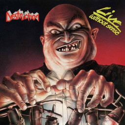 DESTRUCTION - LIVE WITHOUT SENSE (RED/GREY SPLATTER VINYL) - 2LP