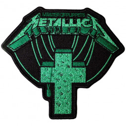 METALLICA - MASTER OF PUPPETS (GREEN CROSS) - NÁŠIVKA