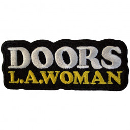 THE DOORS - LA WOMAN LOGO - NÁŠIVKA