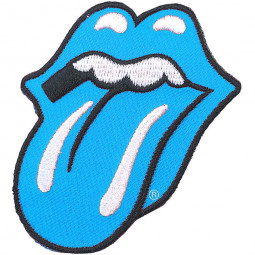 ROLLING STONES - CLASSIC TONGUE (BLUE) - NÁŠIVKA