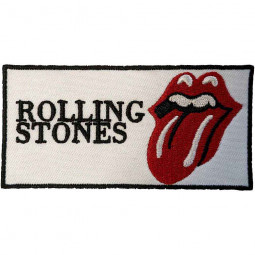 ROLLING STONES - TEXT LOGO - NÁŠIVKA