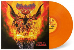 SABER - LOST IN FLAMES (ORANGE VINYL) - LP