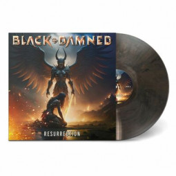 BLACK & DAMNED - RESURRECTION (RUTHLESS BLACK MARBLED) - LP