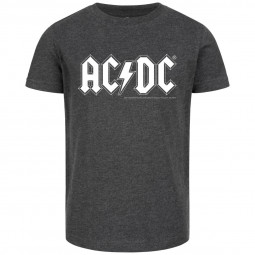 AC/DC - LOGO (GREY) - TRIKO DĚTSKÉ