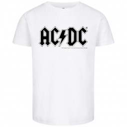 AC/DC - LOGO (WHITE) - TRIKO DĚTSKÉ