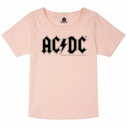 AC/DC - LOGO (PINK) - TRIKO HOLČIČÍ