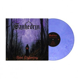 SANHEDRIN - HEAT LIGHTNING (VIOLET BLUE MARBLE) - LP