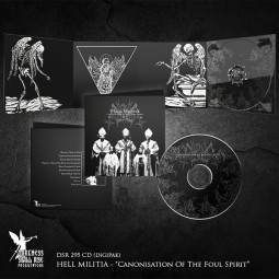 HELL MILITIA - CANONISATION OF THE FOUL SPIRIT - CD