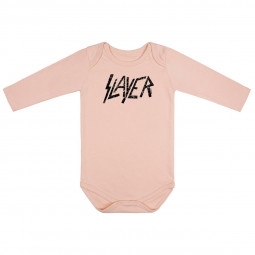 SLAYER - LOGO BLACK (LS) (PINK) - BODY