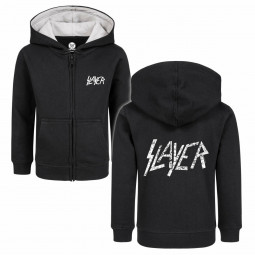 SLAYER - LOGO WHITE - MIKINA DĚTSKÁ